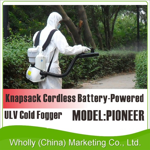 Ασύρματο ULV κρύο Fogger πρότυπο πρωτοπόρων σακιδίων, με μπαταρίες